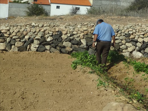 Earning one's living in a hard land.