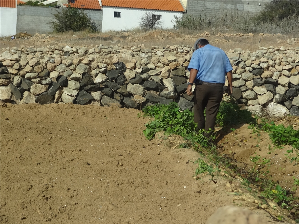 Earning one's living in a hard land.