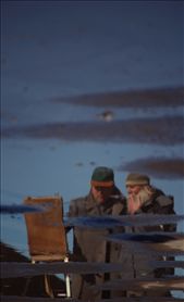 Saint Petersburg, Two artists painting and discussing the work. 
Ice melting, spring entering. : by marcelo, Views[456]