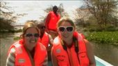Katie (left) and Emily (right) and Joe (our boat safari guide): by marciechiwi, Views[341]