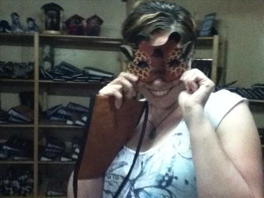 At the Giraffe Centre becoming one of the locals