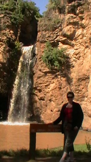 Lake Nukuru waterfall