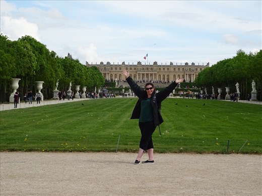 View from the garden - Versailles