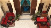 View of the courtyard at our beautiful accommodation in Fez: by marciekiwi, Views[204]