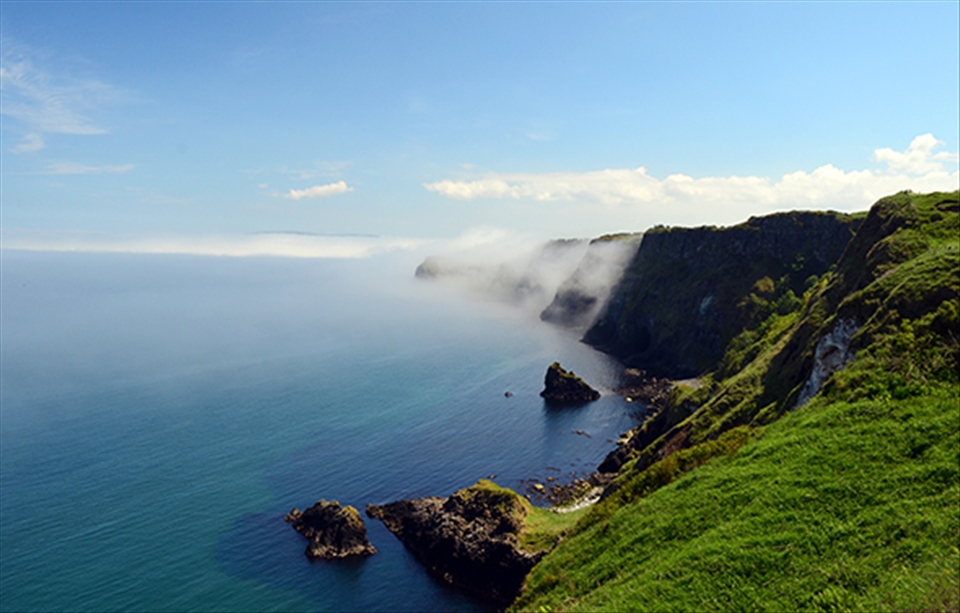 Foggy Kinbane Head (Northen Ireland) 