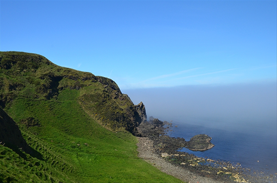Kinbane Head (Northen Ireland) other side view