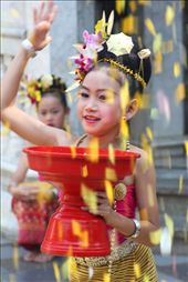 Keeping tradition alive a girl performs traditional dance with her school group.: by maree323, Views[534]