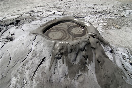 Mud volcanoes