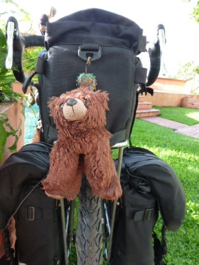 Little stinky got soaked over night at the grutas de cacahuamilpa.