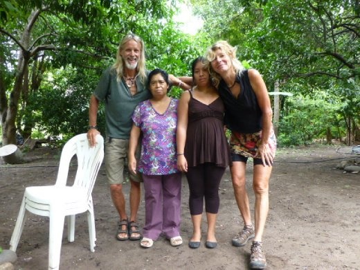 sweet fam took us in on our way to Oaxaca