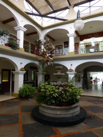 even the hopitals are beautiful in Oaxaca