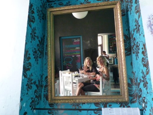 spending quality time in our favourite bakery in Oaxaca 