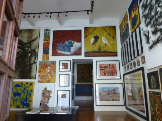 this is what you see sometimes looking through a window in Oaxaca......