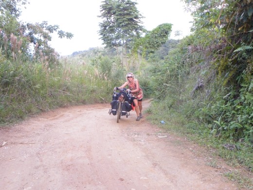 Lost on the dirt road in North Guatemala.
