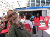 James on the ferry from Paquera to Puntarenas on the Gulf of Nicoya: by margitpirsch, Views[637]