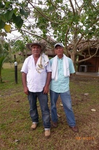 Roman and his helper/friend.