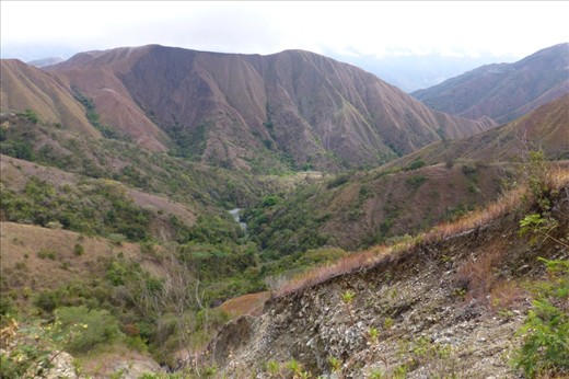 heading deeper into the mountains.