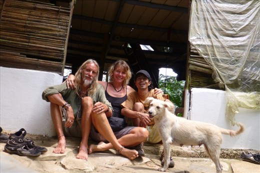 Rio Claro - met this sweet person who invited us to his home and made us a smoothie.