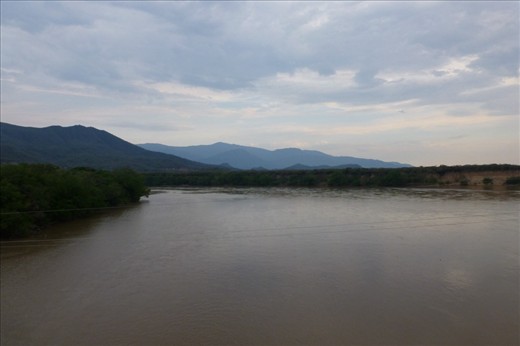 Rio Magdalena biggest river in Colombia.