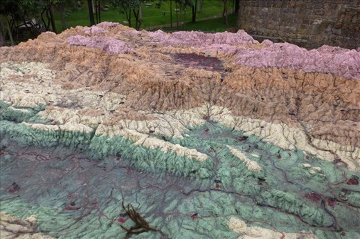 Bogota - 2600m high in the mountains.