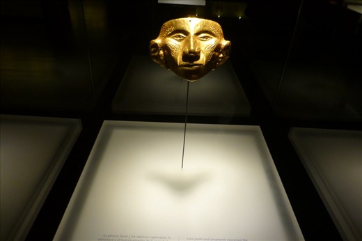 At the Museum de Oro.