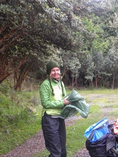 getting ready for the descent to Cuenca