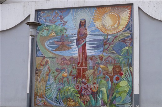 Mural in Perdenales.