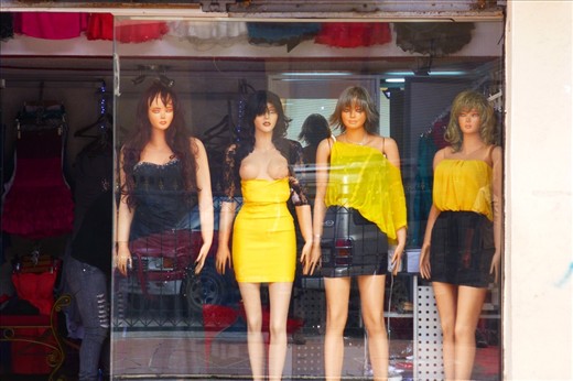 Window shopping in Cuenca...