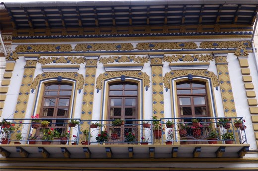 building facade in Cuenca