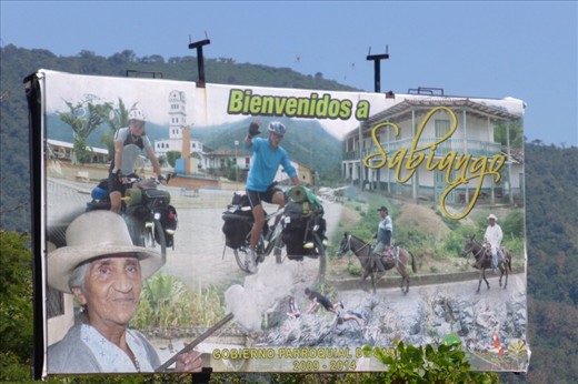 There must have been a few more cyclists here before us...