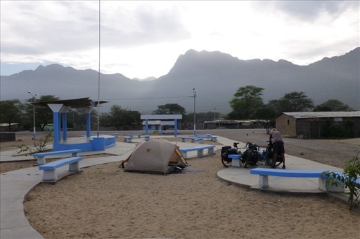 our first camping experience in Peru - good one!