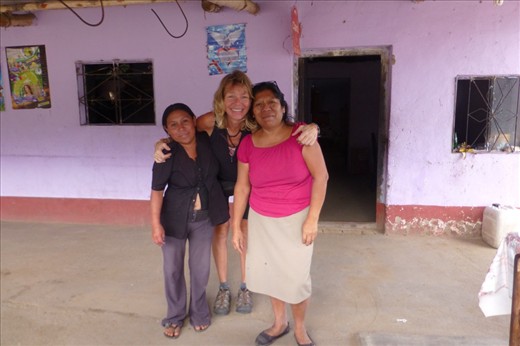 with Carmen and Doris