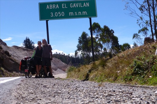 The pass and then down to Cajamarca.