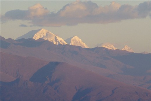 Cordillera Blanca - snow capped mountains.