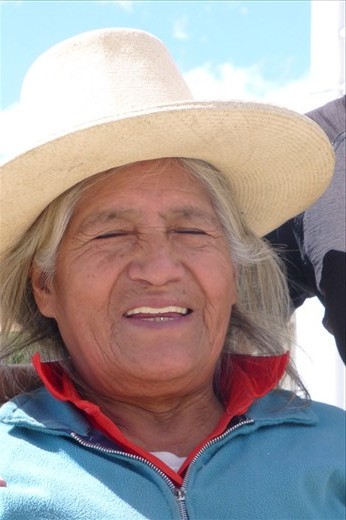 inca woman in Pallasca