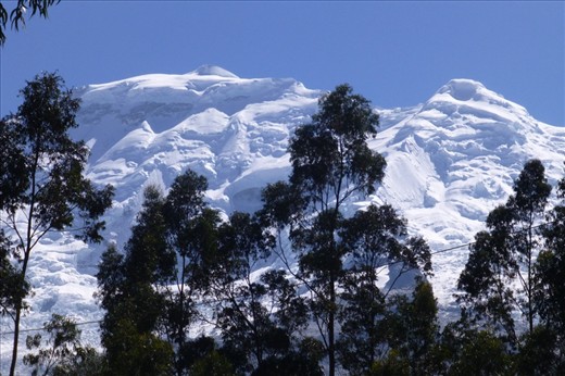 Glaciers around Punta Olimpica