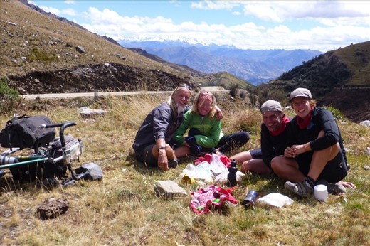 yummy break and good weather on another way up.