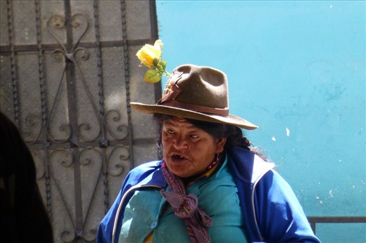 Huari woman - I think she likes eating cats.