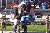 girls on the Plaza in Huancayo: by margitpirsch, Views[248]