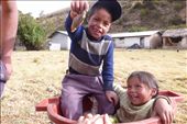 peruvian kids tarring a doll apart....luckily it isn't the puppy...: by margitpirsch, Views[194]