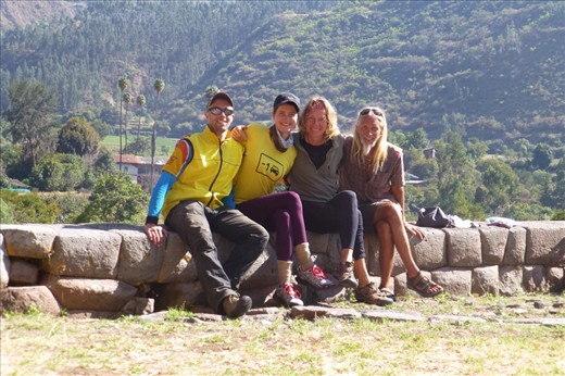 We met Chris and Adele (from Poland) and together we spent the night camping amongst the ruins.