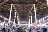 At the market at the center in Cusco. I thought it would be more expensive...looking at all the foreigners, but, no, here you get your home cooked meals for an 