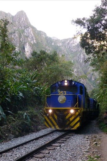 The easy and most expensive way to get to Machu Picchu: Taking the train ($200)