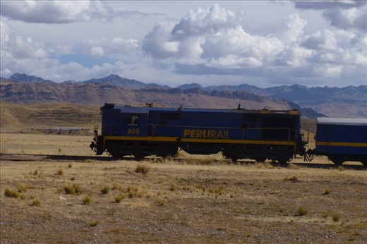 The train crosses the same pass..