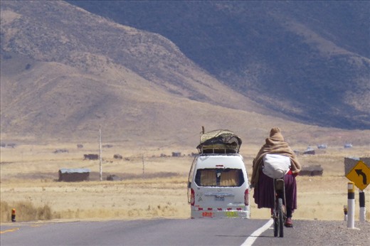 Traffic has increased - but also more  local cyclists. 