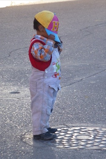 This little guy has seen enough!