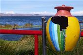 Lake Titicaca from the shore.: by margitpirsch, Views[227]
