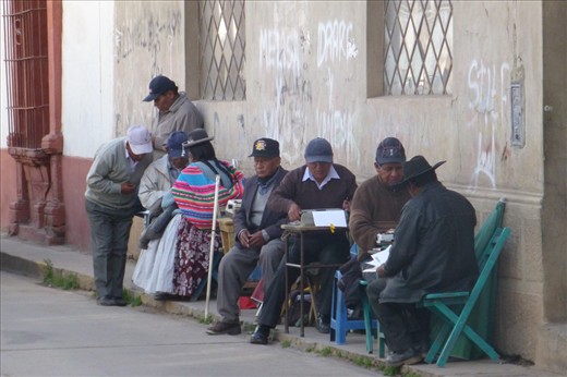 They got something to write about here in Puno