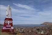 Manco Capac (the inca papa) watching over Puno: by margitpirsch, Views[304]