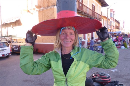 Margit having a good time!